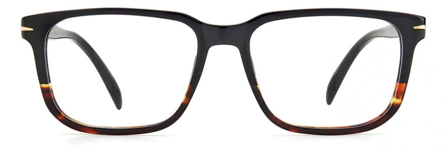 David Beckham DB1022 Eyeglasses - Black Horn - view 9